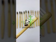 Bàn chải đánh răng bằng tre dùng một lần: Thân thiện với môi trường và sẵn sàng cho du lịch!