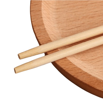 Màu tự nhiên OPP Bao bì tre tròn dùng một lần đũa tùy chỉnh đũa ăn một lần Eco thân thiện Biodegradable