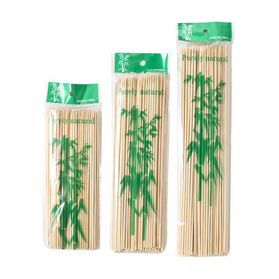 Ứng dụng tùy chỉnh Bamboo Skewers dùng một lần Ứng dụng đa năng Kháng nhiệt