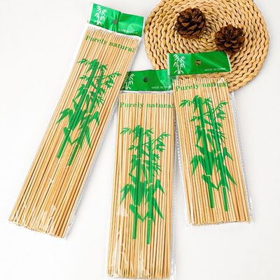 Ứng dụng tùy chỉnh Bamboo Skewers dùng một lần Ứng dụng đa năng Kháng nhiệt