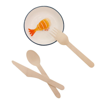 17cm dùng một lần Bamboo Cutlery Hygienic And Single Use Bamboo Forks dùng một lần