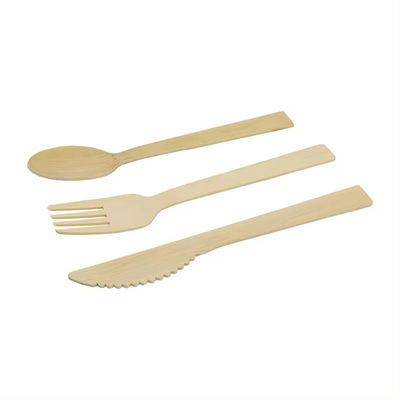 17cm dùng một lần Bamboo Cutlery Hygienic And Single Use Bamboo Forks dùng một lần