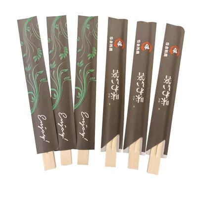 Logo tùy chỉnh chấp nhận được 100% đũa ăn màu tự nhiên đũa ăn dùng một lần đũa ăn treo đũa ăn tùy chỉnh đóng gói sushi đũa ăn đôi