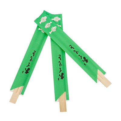 Bao bì giấy Nhựa đũa cá nhân Bamboo tiện dụng Nhựa đũa tùy chỉnh Nhập số