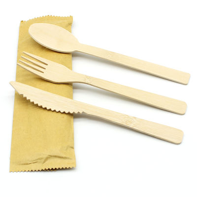 Đẹp dùng một lần Bamboo Cutlery tiện lợi Bamboo muỗng dùng một lần