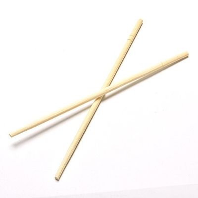 Thịt ăn tròn dùng một lần bằng tre tự nhiên với gói OPP cho đồ dùng gia đình / nhà hàng / khách sạn