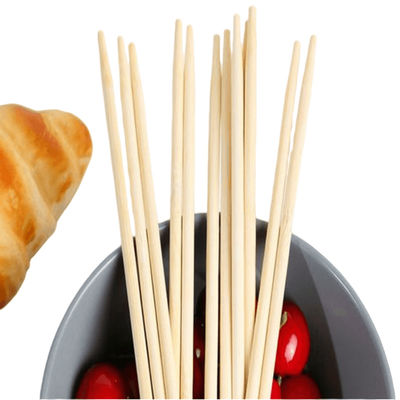 Thịt dẻo dùng một lần bằng tre tròn với logo tùy chỉnh phong cách hiện đại và cho gia đình / nhà hàng / khách sạn