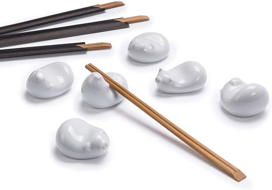 Carbonized Bamboo Chopsticks 21CM 4.8MM Eco-Friendly Disposable