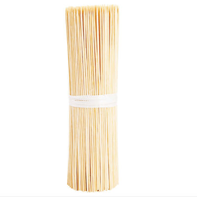 Màu sắc tự nhiên Bamboo Skewers Bamboo Rosting Sticks Cho Cắm trại Và Nấu ăn ngoài trời