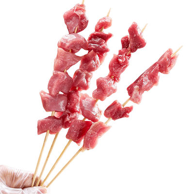 Màu sắc tự nhiên Bamboo Barbecue Stick dùng một lần