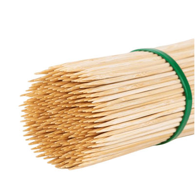 Bamboo tự nhiên dùng một lần BBQ Skewer Stick cho cắm trại ngoài trời và quà kinh doanh