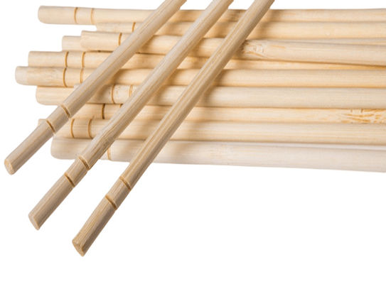 Lễ hội cho hộ gia đình / nhà hàng / khách sạn Cây tre tự nhiên dùng một lần gậy tròn với gói OPP