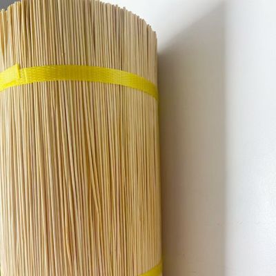 Bán trực tiếp từ nhà máy que hương tre thân thiện với môi trường 1.3mm tròn tự nhiên Ấn Độ Agarbatti que hương