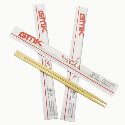 Đũa dùng một lần Trung Quốc Đồ dùng ăn uống dùng một lần Đũa tre đôi Bộ đồ ăn Gói bán giấy cho Nhà hàng & Khách sạn & Cắm trại