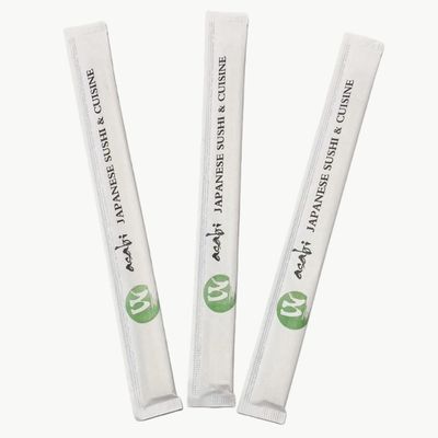 Tương thích với môi trường 21cm&23cm Bán bán buôn đũa cọ bằng gỗ tre tùy chỉnh đũa cọ bông dùng một lần